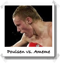 Kim Poulsen vs. Obote Ameme Photos!